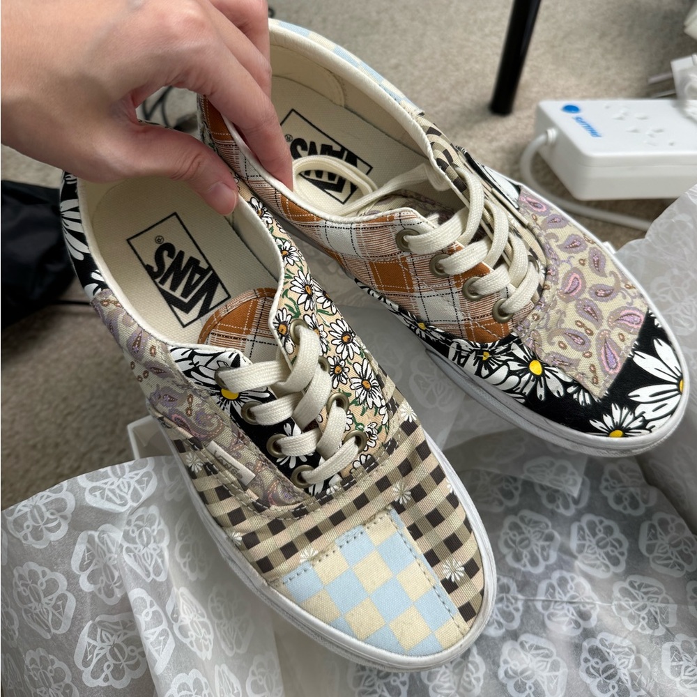 Vans Women's Multicolor Patchwork Sneakers